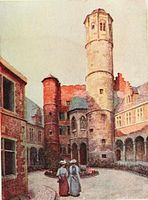 Средневековые постройки в городе Генте
