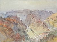 Luxembourg from the Fetschenhof. William Turner, zirka 1839.