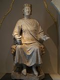 Король Карл I Анжуйский. 1277. Мрамор. Капитолийские музеи (Палаццо деи Консерватори), Рим
