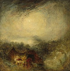 «Вечер потопа». Лондонская национальная галерея. 1843 г.