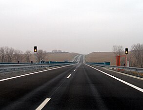 Expressway R1 near Nitra