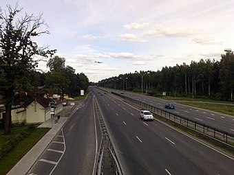 Autoceļš A10 pie Rīgas