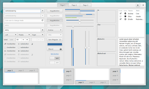 gtk3-widget-factory是展示GTK +版本3中許多GUI小控件示例的集合