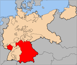 Baviera - Localizzazione