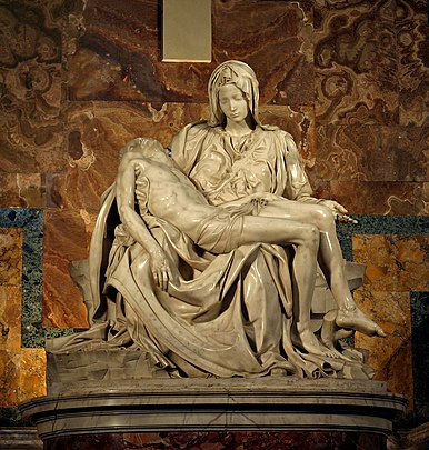 Pietà (1498-1499) Penniliz Sant-Pêr, Roma