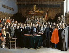 אשרור הסכם מינסטר מאת חררד טר בורך (1648)