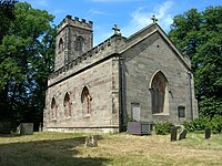 l'église Saint-Gilles ; Chapelle privée de l'abbaye de Calke