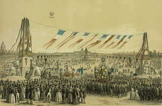 Ilustração de Fête de la Concorde, 21 de maio de 1848.