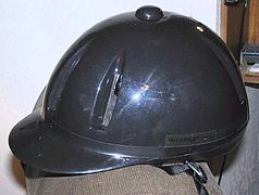 Equestrian helmet