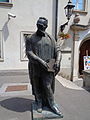 Statue des Giulio Clovio in Zagreb