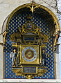 Teisingumo rūmų laikrodis su Prancūzijos, Lietuvos ir Lenkijos valstybiniais simboliais