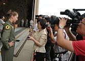 Jamieson interviewed at Osan Air Base