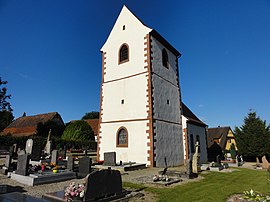 The Protestant church in Hohfrankenheim
