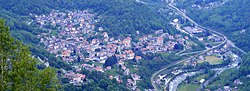 Skyline of Mezzenile