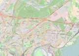 Kauno miesto rytinė dalis OpenStreetMap žemėlapyje (2015 m. gruodžio 15 d.)
