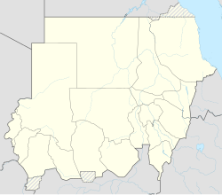 Merowe ubicada en Sudán