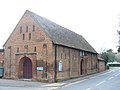 Thorpe Village Hall, built in the 17th century as a barn. Grade II listed building since 1951.