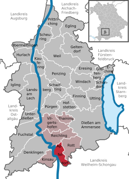 Apfeldorf - Localizazion