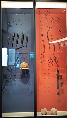 Armes gauloises et romaines du siège de 52 avant J.-C. exposées au MuséoParc Alésia (juin 2021)