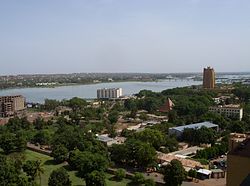 Blick auf Bamako