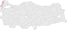 Edirne – Mappa