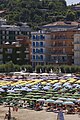 Gabicce, hotel aan het strand