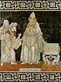Гермес Трисмегист на мозаике Сиенского собора