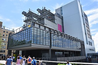 Az új múzeumi otthon, a Renzo Piano által tervezett épület 2015-ben