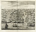 Plan de Saint-Domingue en 1671.