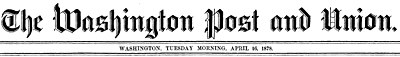Washington Post and Union