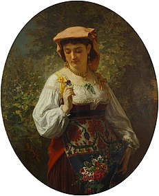 «Итальянка», (1870), Национальная картинная галерея Армении