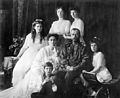 Nicolas II et sa famille.