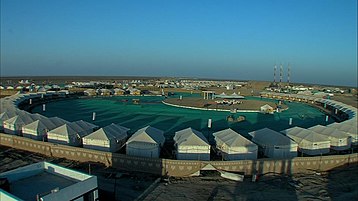 The colourful Rann Utsav Festival is held annually in the Rann of Kutch.