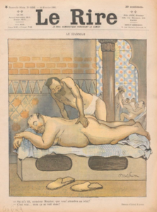 Au hammam, 10 février 1906.