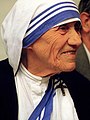 Maica Tereza, călugăriță catolică de origine albaneză, laureată Nobel