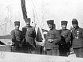 1922年9月9日，在伊茲密爾總督府上懸掛的土耳其國旗。