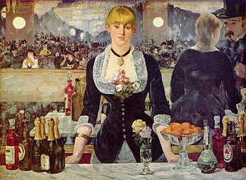 En bar i Folies Bergère, 1881-82 Un bar aux Folies Bergère