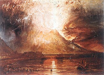 «Извержение Везувия». Центр британского искусства, Йельский университет. 1817 г.