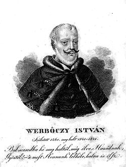 Werbőczy István arcképe (1520 körül)