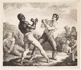 Boxing Match (1818), by Théodore Géricault, Metropolitan Museum of Art, New York.