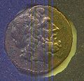 Centuripe münt, kujutab Zeusi, pärineb aastast 240 eKr