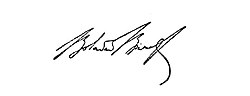 Bolesław Bieruts signatur