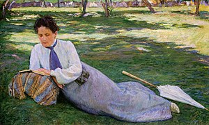 Жена, која читаво градината (1903)