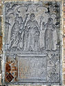 Bas-relief on the western wall in the collegiate church