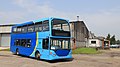 Image 21A Connexionsbuses operated Scania Omnidekka, at Thorpe Arch industrial estate, Wetherby.