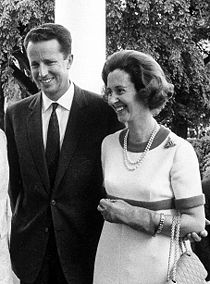 Fabiola királynéval 1969-ben