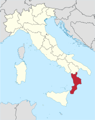 Calabria: situs