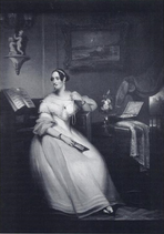 A portrait possibly of Elliot's wife Clara in Macao, c. 1838[30]