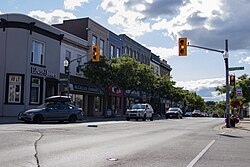 Downtown Bowmanville in 2024