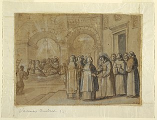 Meeting of Saints Francis and Clara
